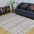 thumbnail image 1 of Get My Rugs  6 x 9 ft. Hand Knotted Loom Silk Mix Contemporary Rectangle Area Rug - Beige, 1 of 1