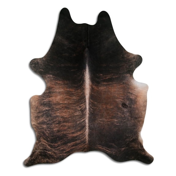 Get NATURAL cowhide rugs for sale DARK BRINDLE wholesale cowhides area rug