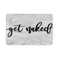 thumbnail image 1 of Get Naked Bathroom Rugs Non Slip Soft Absorbent Bath Mat Washable Floor Rug Carpets Bath Mats Decoration 16"x24", 1 of 8