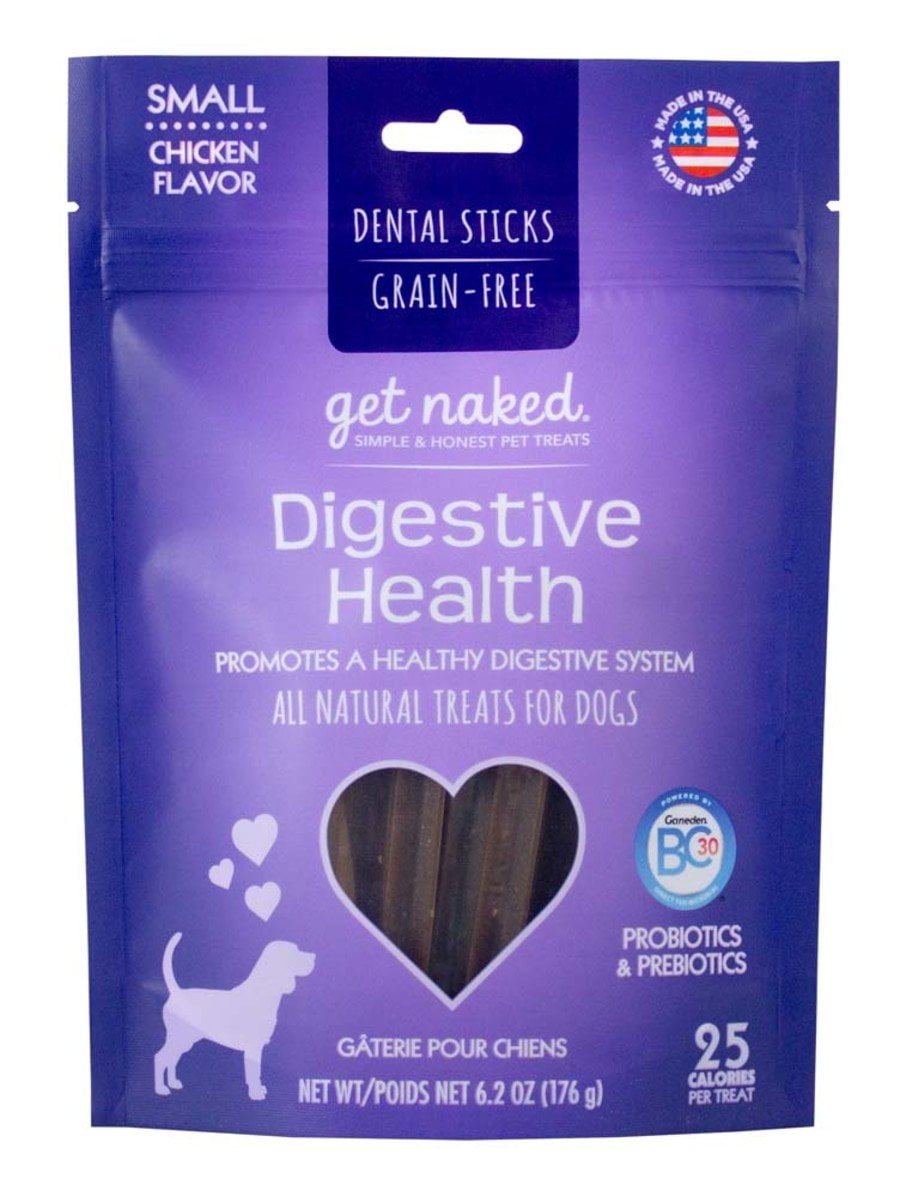 Get Naked Small Chicken Flavored Digestive Health Grain-Free Dental ...