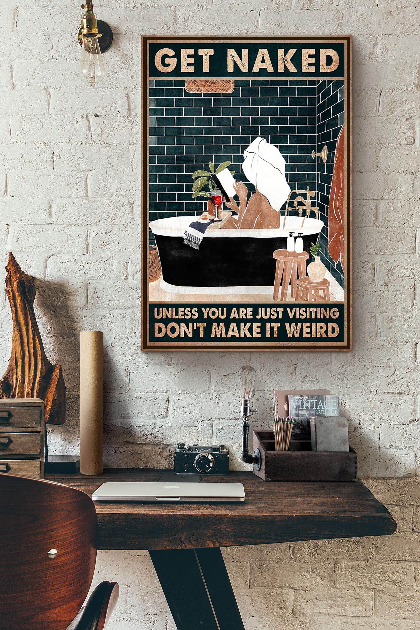 Plaque étain Vintage Plaque Métal Vintage GLOBLELAND 30x20cm - Motif Tortue De Mer - Décoration Murale Humour Salle De Bain Décoration Humour