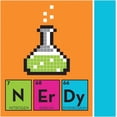 Get Nerdy 80's Pixel Retro Nerd Kids Birthday Party Paper Beverage ...