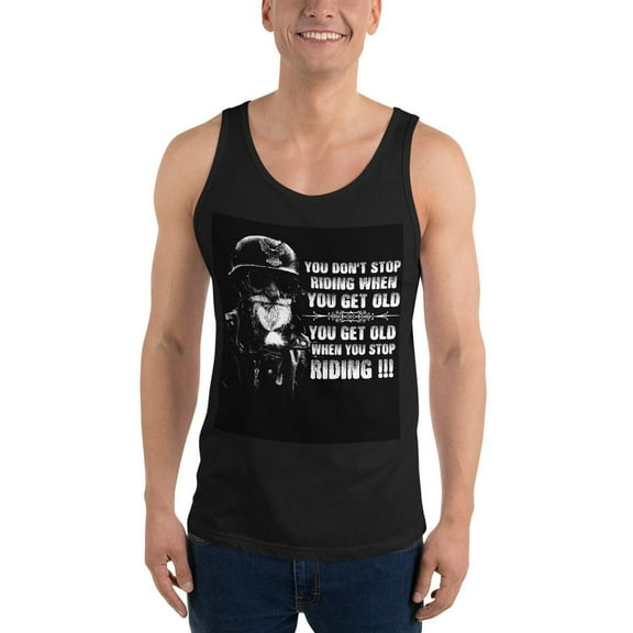 Get Old When You Stop Riding Tank Top