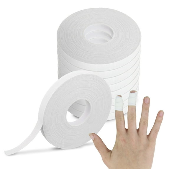 Get Out Athletic Finger Tape 45ft x 8pk White Athletic Tape