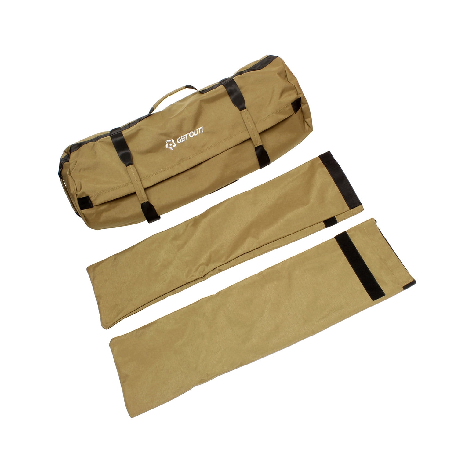 Get Out Sandbag Workout Bag 50 to 125lb Green Exercise Sand