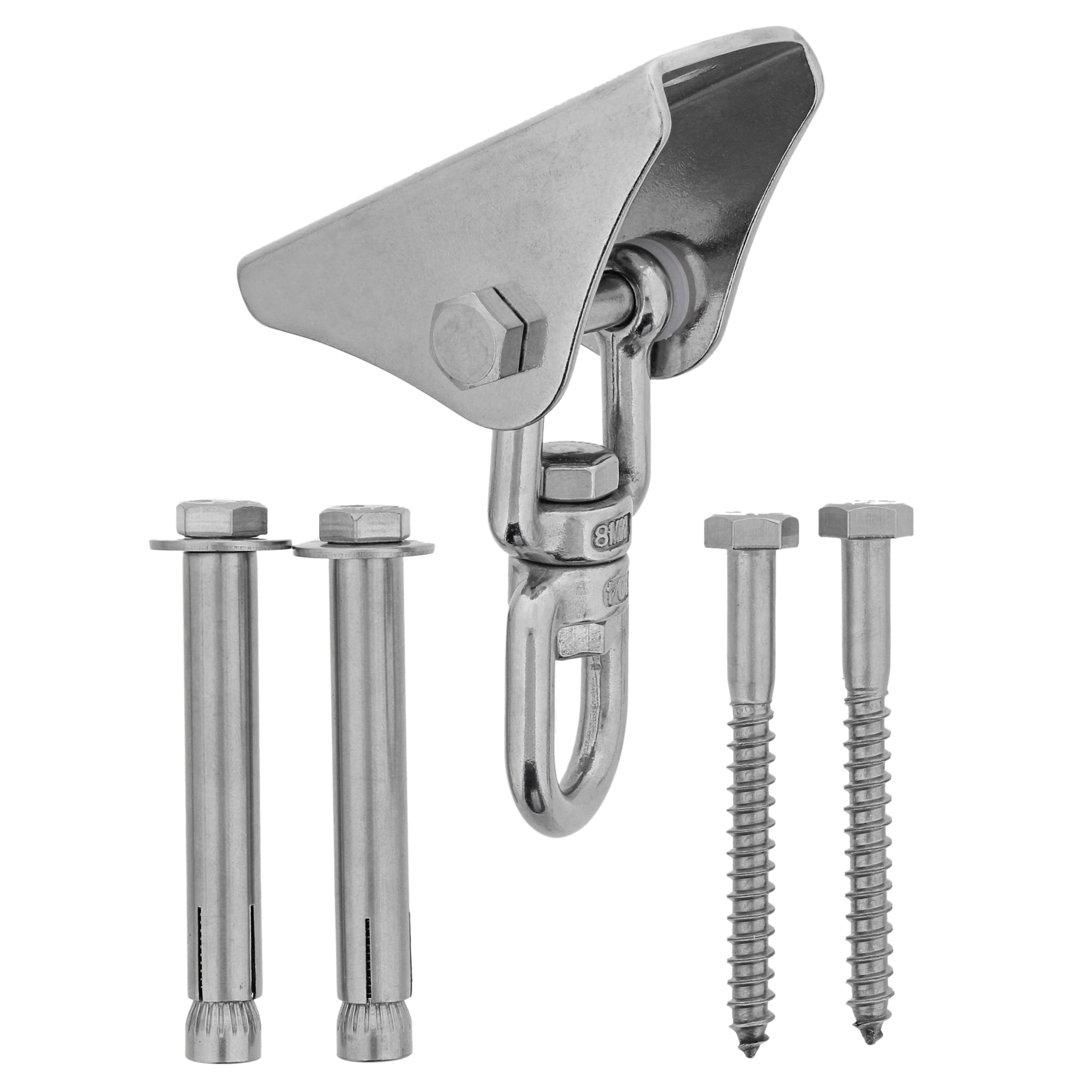 Get Out! Tire Swing Swivel Hanger 360 Degree 1100lb Spinner Hardware