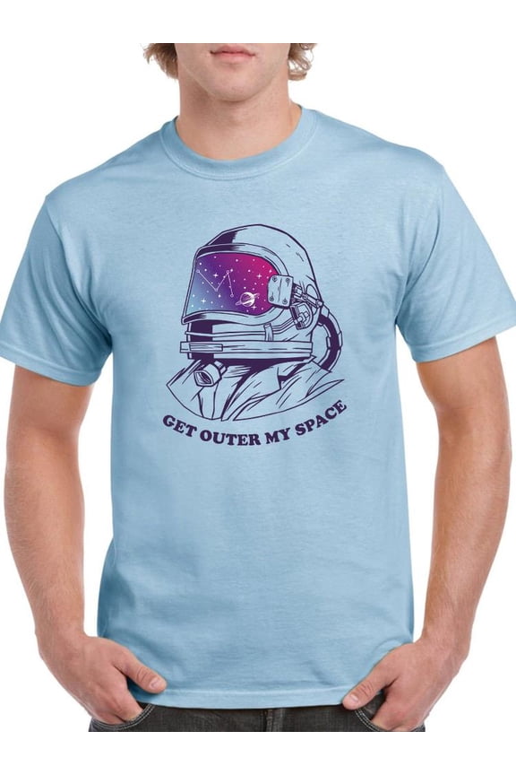 Get Outer My Space T-Shirt Men -Smartprints Designs, Male Medium