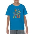 thumbnail image 1 of Get Outside. Groovy Style T-Shirt Juniors -Image by Shutterstock,  Large, 1 of 4
