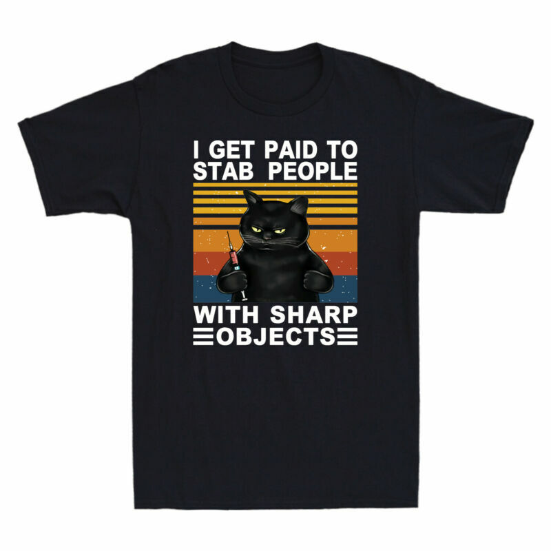 Get People Men's To Object Stab TShirt I Paid Funny Vintage Sharp With