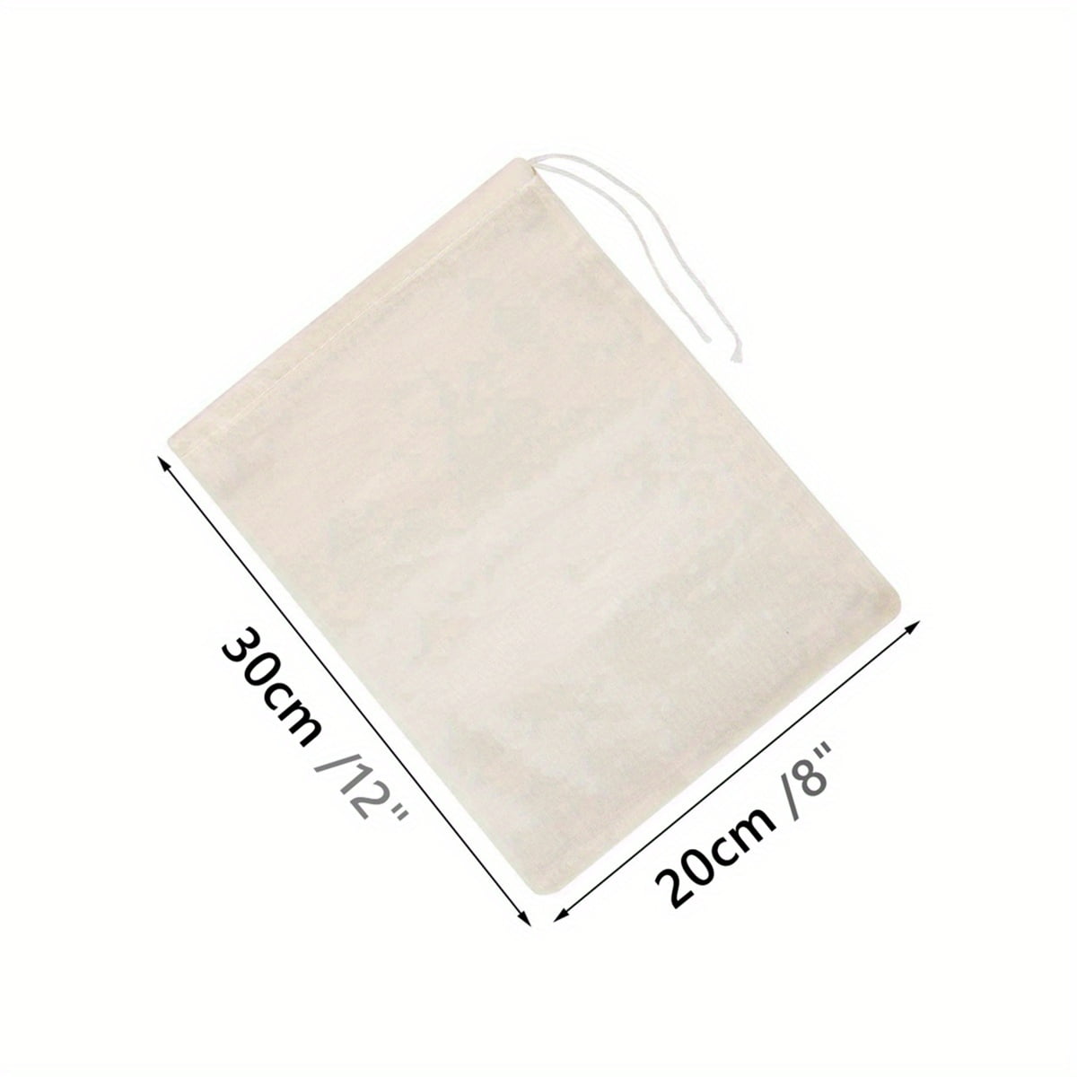 Get the Perfect Strain Every Time with Our Reusable Cheese Cloth Cheese Bag Ideal for Nut Milk