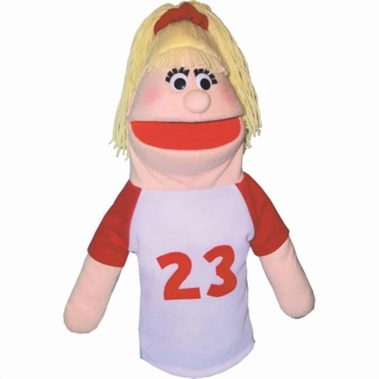 Ready Puppet Get Ready 302H athletic girl puppet- Hispanic- 18 inch - Walmart.com