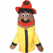 Get Ready fireman puppet- Caucasian- 18 inch
