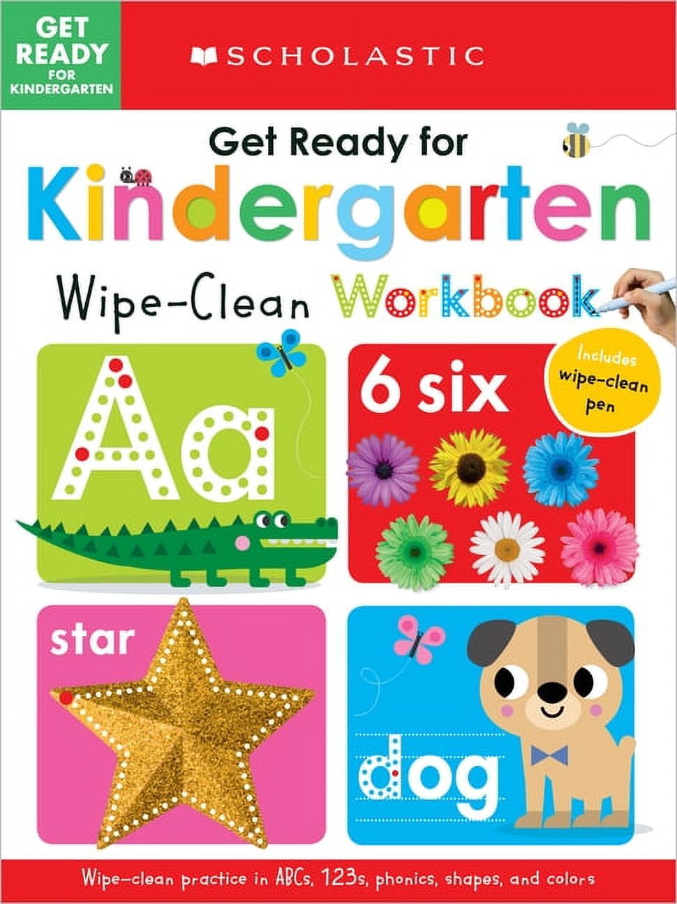 Get Ready for Kindergarten Scholastic Early Learners (Wipe Clean Workbook)