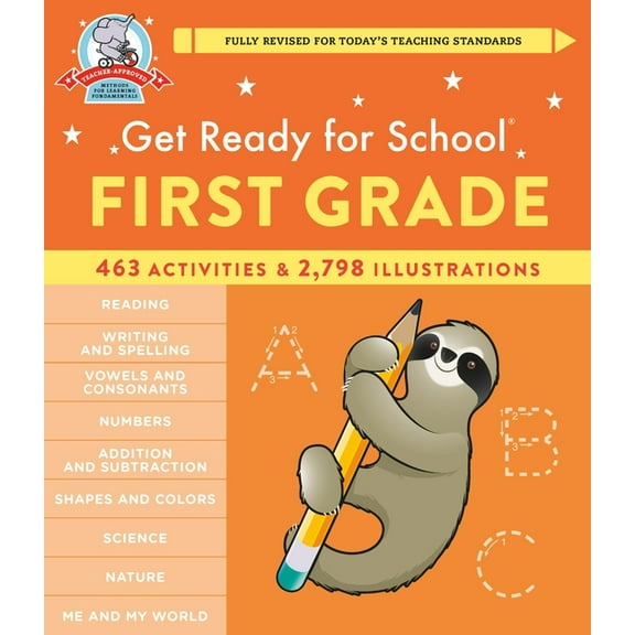 Get Ready for School Get Ready for School: First Grade (Revised and Updated), (Spiral-Bound)