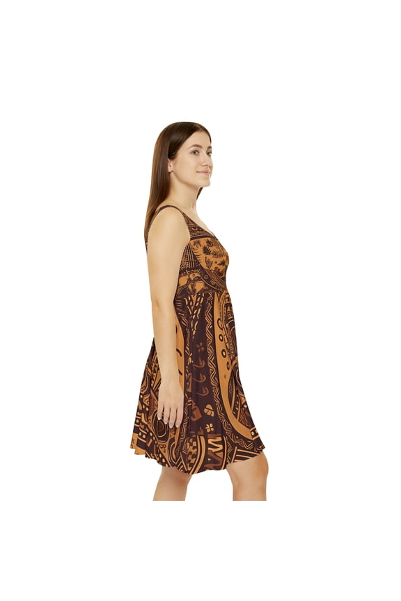 Get Ready to Turn Heads: Our Farm-Inspired Aztec Sun Dress Will Make You the Talk of the Town!