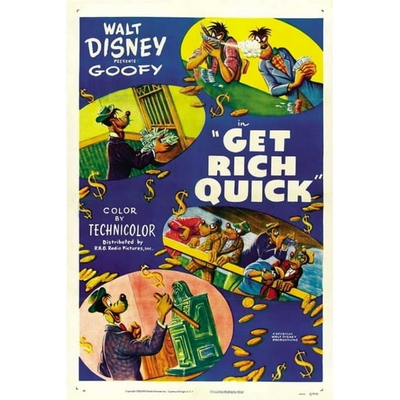 Get Rich Quick Movie Poster (11 x 17)