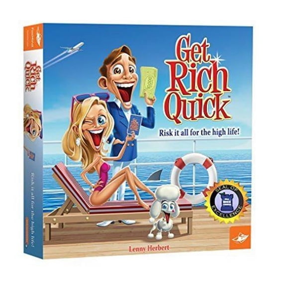 FoxMind FOX-RICH-ENG Get Rich Quick Game