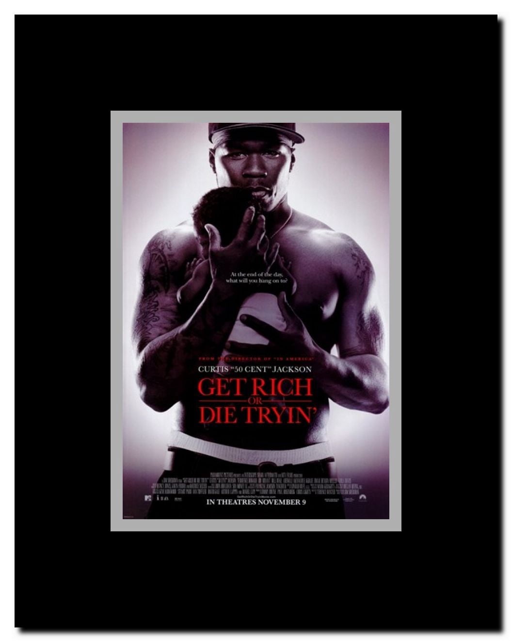 Get Rich or Die Tryin' Framed Movie Poster