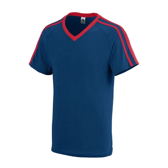 Get Rowdy Shoulder Stripe Tee