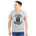 thumbnail image 1 of Get Ship Faced Drinking Alcohol Funny Men's Graphic T Shirt Tees Brisco Brands M, 1 of 4