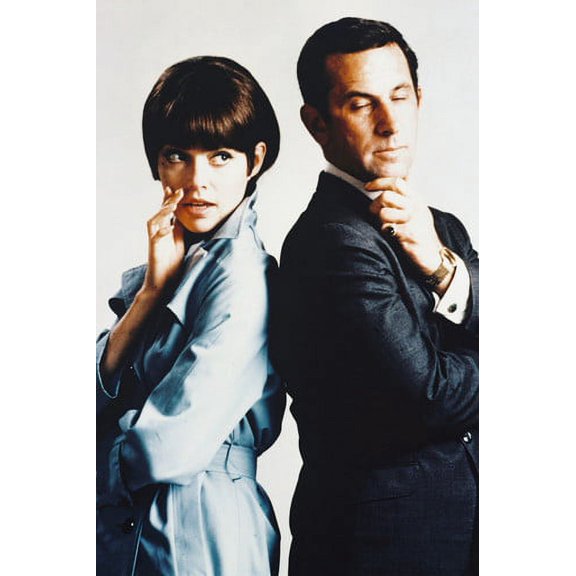 Get Smart Color 24X36 Poster Don Adams Barbara Feldon