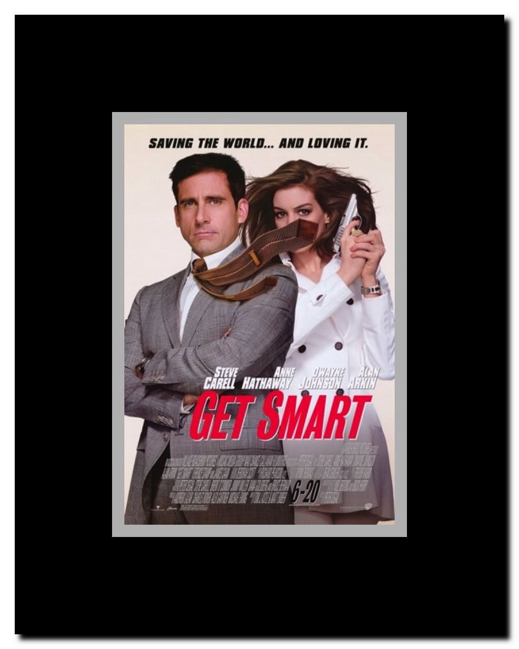 Get Smart Framed Movie Poster