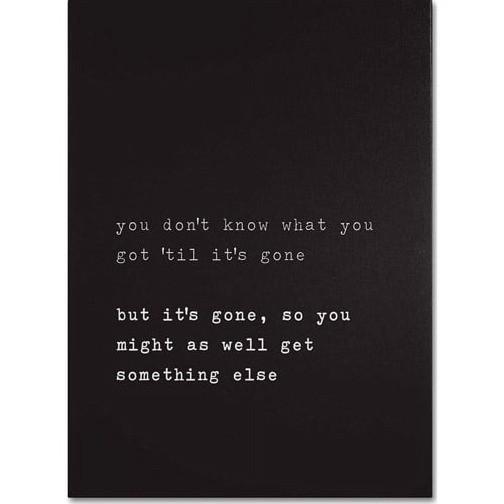 "Get Something Else" Canvas Art by Megan Romo