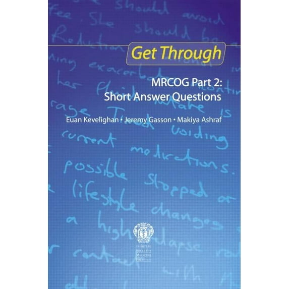 Get Through Get Through Mrcog Part 2: Short Answer Questions, (Paperback)