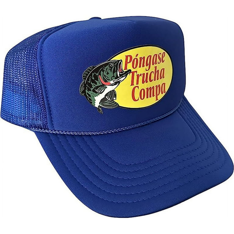 Get Trout Compa - Funny Mesh Trucker Hat Mexico-The Fish