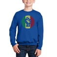 thumbnail image 1 of Get Up Stand Up - Boy's Word Art Crewneck Sweatshirt, 1 of 3