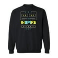 thumbnail image 1 of Get Used To Inspire Every Day Sweatshirt Men -Image by Shutterstock, Male 4X-Large, 1 of 4
