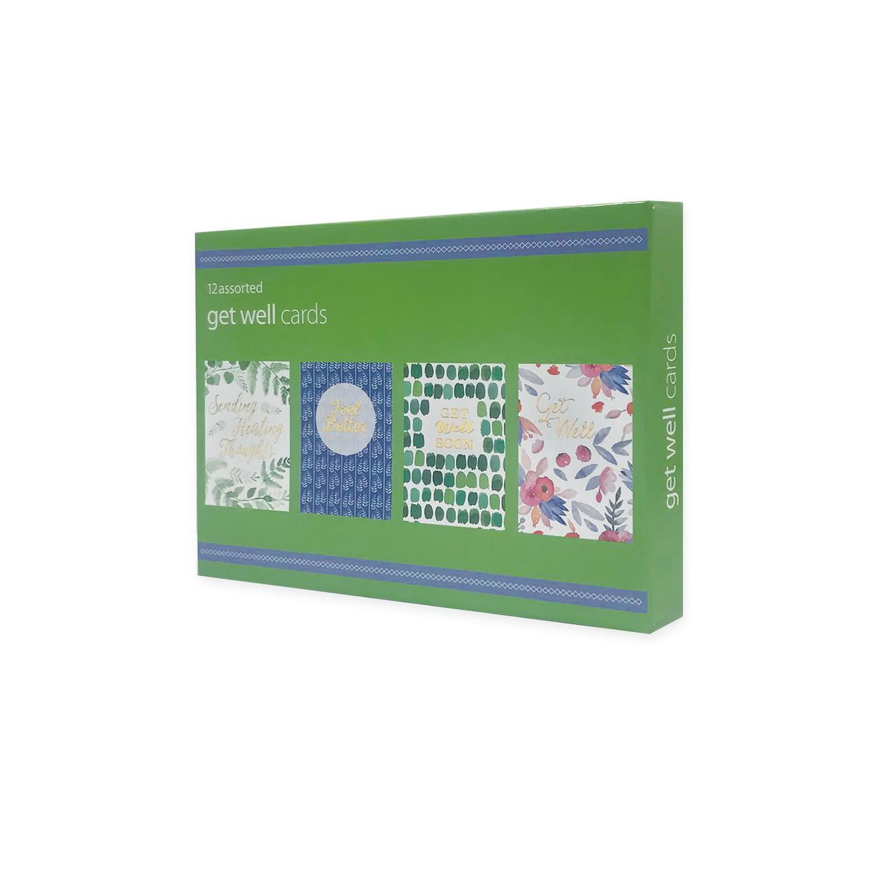 Get Well 5 12ct Assorted Get Well Cards