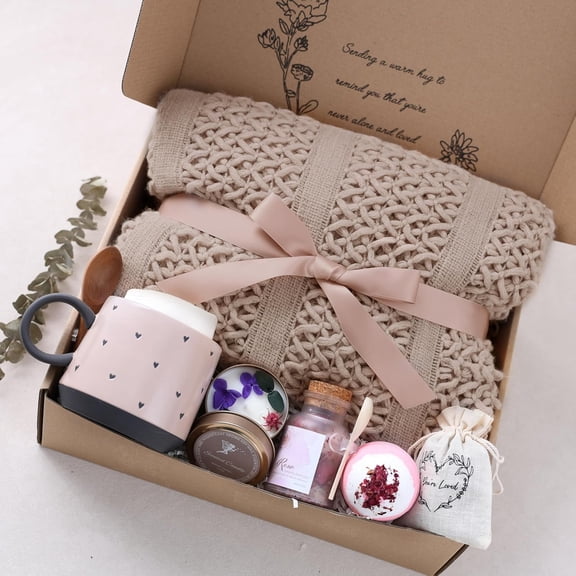 Get Well Gift Baskets for Women -Brithday Gift,Self Care Package,After Surgery Recovery, Sympathy/Thinking of You Gift,Condolence/Grief/Farewell/Bereavement/Miscarriage Gifts for Women