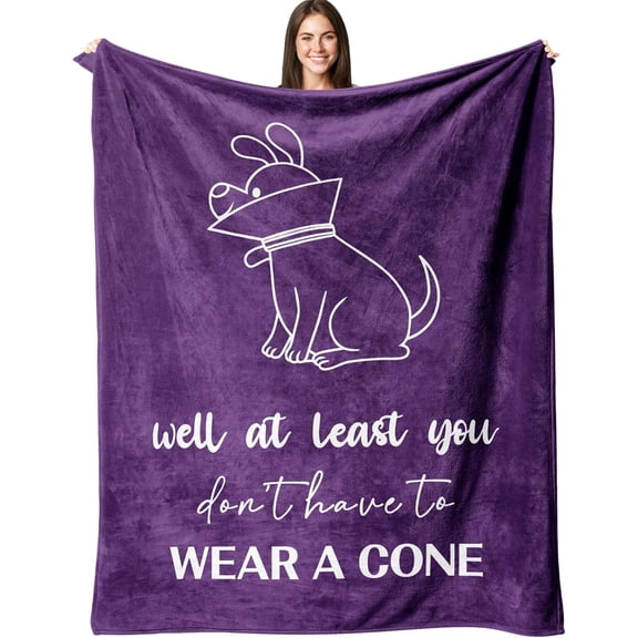 Get Well Gifts for Men, Get Well Gifts After Surgery, Gift for Recovery After Surgery, GetWellSoon/Feel Better Gift for Men/Teenage Boys Throw Blanket