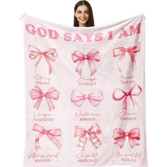 Get Well Gifts for Women, Hug Blanket 60"X50", Thinking of You/Relaxation Gift for Women, After Surgery/Feel Better Gifts, Inspirational/Memorial/Birthday Gift for Woman Mom Wife Girlfriend