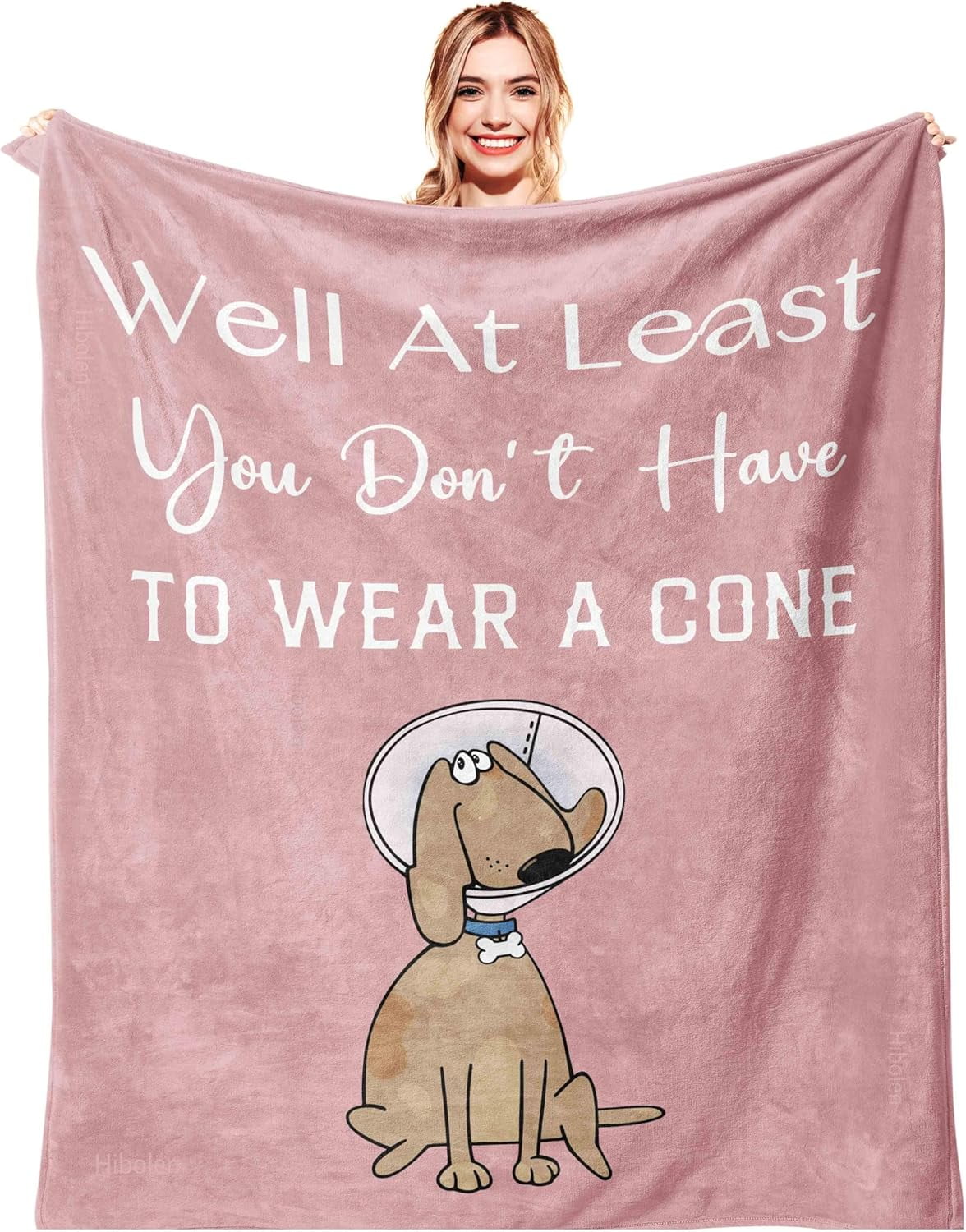 Get Well Gifts for Women/Men After Surgery, Sympathy Gift, Feel Better/Get Well Soon Gifts for Women, Surgery Recovery Gifts for Men, at Least You Dont Have to Wear A Cone Blanket