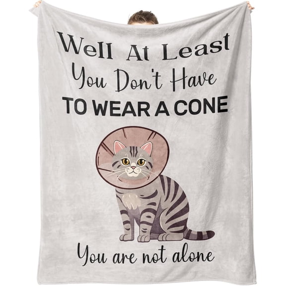 Get Well Gifts for Women Men, After Surgery Sympathy Gift, Feel Better Surgery Recovery Gifts for Women, After Surgery Gifts, Post Chemo Comfort Gifts, Get Well Soon Blanket 50"x60"