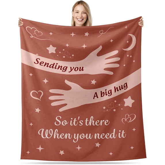 Get Well Gifts for Women After Surgery Get Well Soon Gifts for Women Men Inspirational Blankets Healing Gifts Thinking of You Gifts Christmas Blanket for Boy Girl Throw Blankets for Couch 60x80