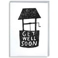 thumbnail image 1 of Get Well Soon Card – Charming Wishing Well Design – Blank Inside, Includes Envelope – Perfect for Encouragement and Support, 1 of 2
