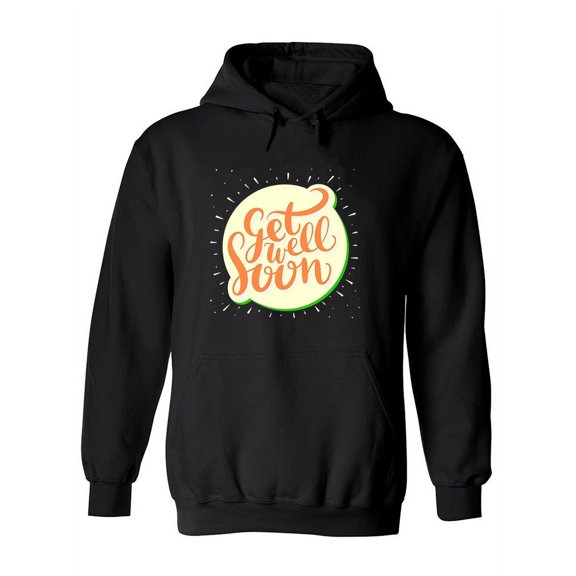 Get Well Soon Design Hoodie Women -Image by Shutterstock, Female x-Large