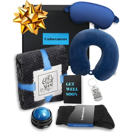 Get Well Soon Gifts for Men, Care Package for Men, Get Well Gifts for Men After Surgery Recover Gift Basket, Cancer Gifts for Men, Chemo Care Package For Men