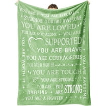 Get Well Soon Gifts for Women - Inspirational Gifts Blanket, Feel Better After Surgery Gifts for Sick Women, Thinking of You Gifts for Friend Sister Coworker, Sympathy Gifts for Her Him