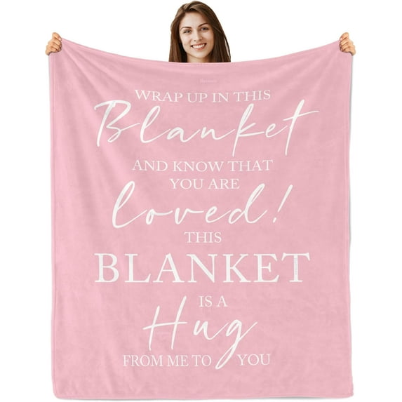 Get Well Soon Gifts for Women,Gifts for Women,Inspirational Gifts Blanket,Feel Better Gifts,Hug/Healing Blanket for Women