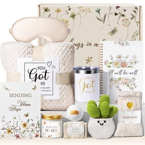 Get Well Soon Gifts for Women, Self Care Gift Basket & Thinking of You Gift Box