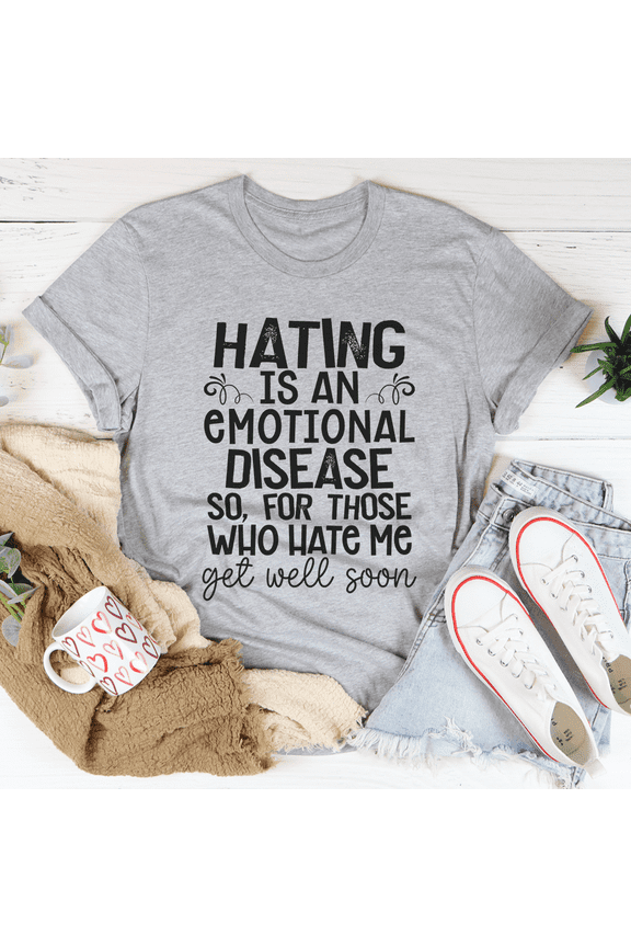 Get Well Soon Tee Athletic Heather S Peachy Sunday T-Shirt