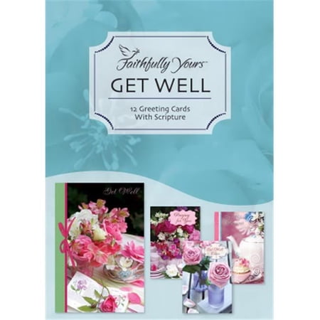 Get Well, Teacup Wishes, Boxed Cards (Kjv)