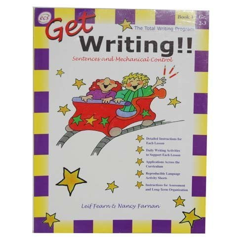 Pre-Owned Get Writing!! Book 1: Sentences and Mechanical Control Grades 2-3 Paperback