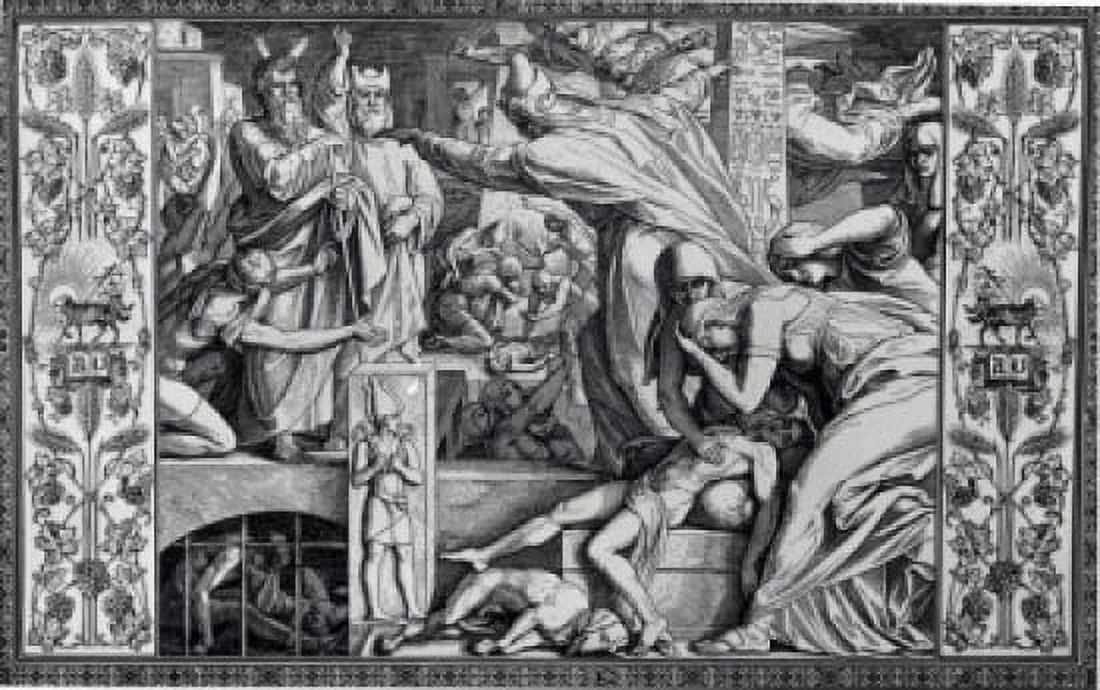Get You Forth by Julius Schnorr von Carolsfeld (1794-187) Canvas Art - Julius Schnorr von Carolsfeld (18 x 24)