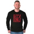 thumbnail image 1 of Get Your Bell Rung Mississippi Long Sleeve TShirt Men Women Brisco Brands S, 1 of 5