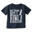 thumbnail image 1 of Get Your Bell Rung Mississippi Toddler Boy Girl T Shirt Infant Toddler Brisco Brands 5T, 1 of 6